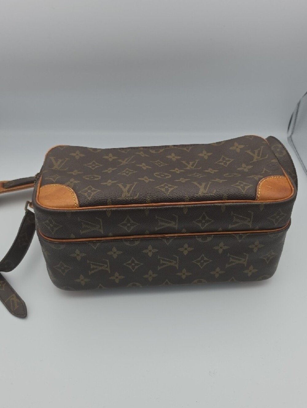 Louis Vuitton Brown Monogram Nil 28 Medium Messenger Unisex Bag COA(VERY GOOD)✨️ - Picture 8 of 16